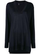 Calvin Klein V-neck Jumper - Black