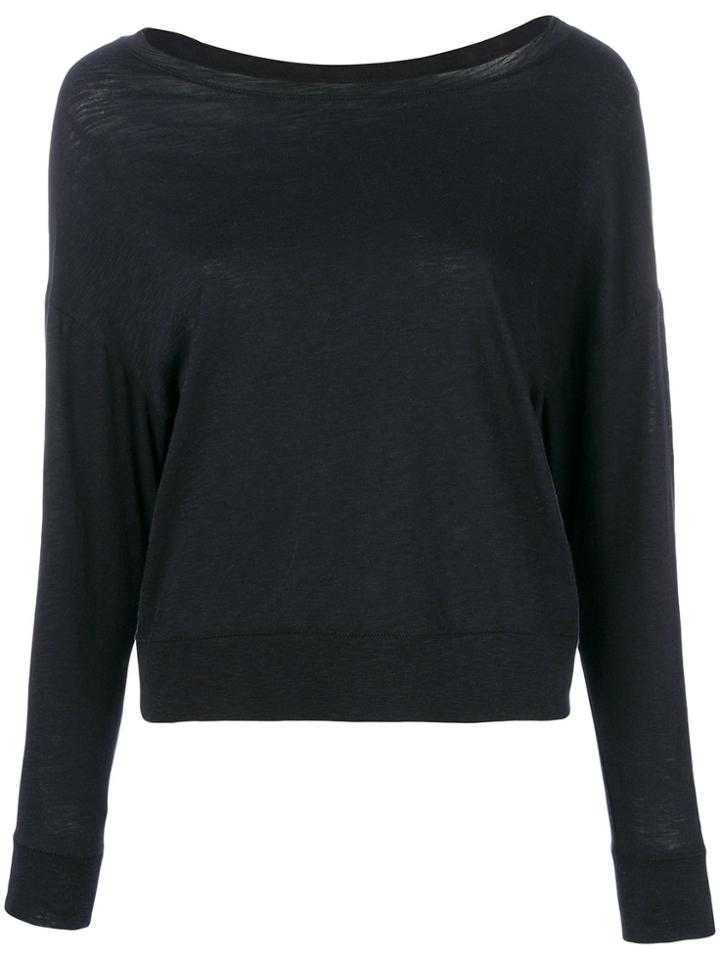 Vince Boat Neck Sweater - Blue