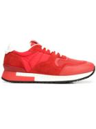Givenchy Panelled Sneakers - Red
