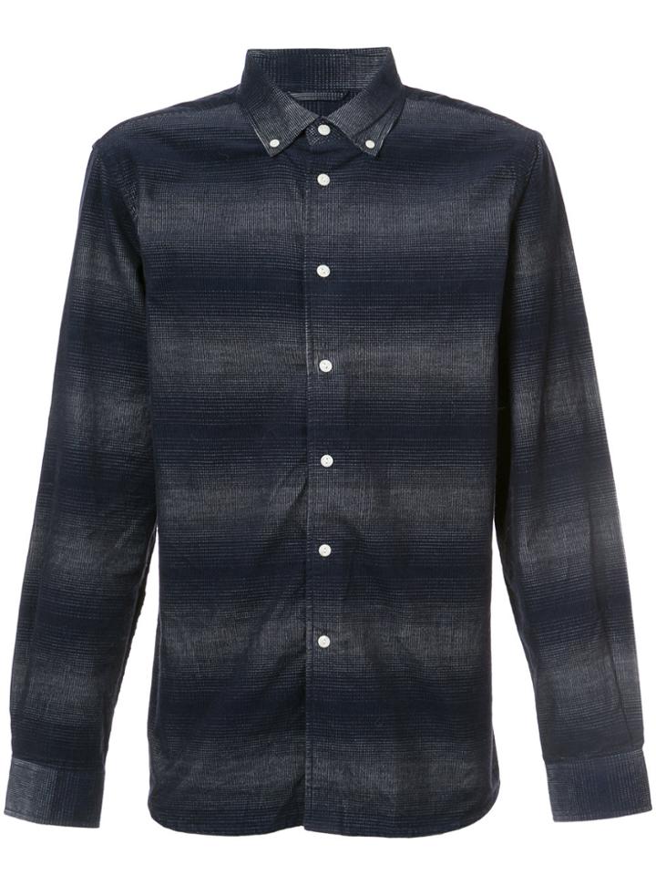 Saturdays Nyc Striped Shirt - Blue