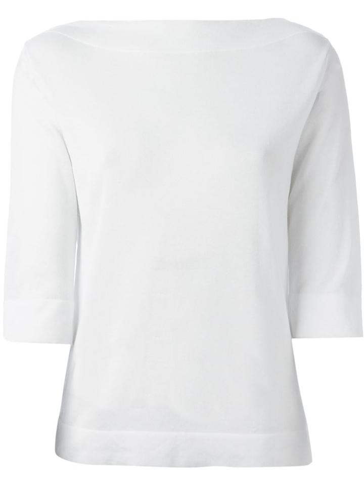 Zanone Bateau Neck Sweater