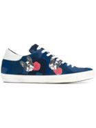 Philippe Model Paris Embellished Sneakers - Blue