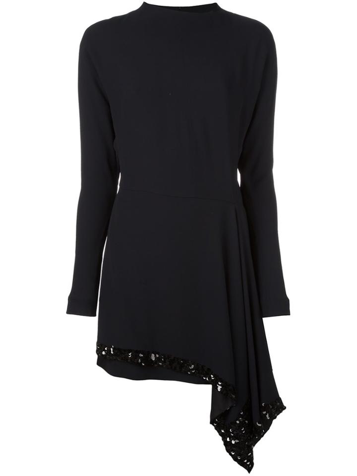 Marni Sequin Hem Mini Dress - Blue