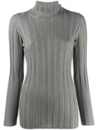 Fabiana Filippi Cashmere Roll-neck Sweatshirt - Grey