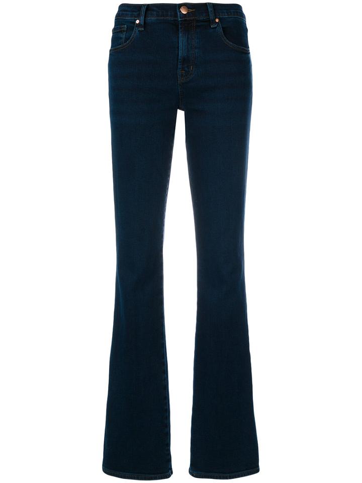 J Brand - Flared Jeans - Women - Cotton/polyurethane - 28, Blue, Cotton/polyurethane