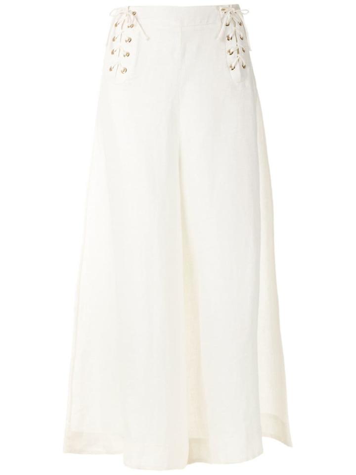 Isolda Linen Culottes - White