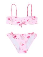 Sunuva 'mini Cupcake' Bikini, Toddler Girl's, Size: 5 Yrs, Pink/purple