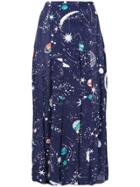 Rixo Georgia Cosmic Skirt - Blue