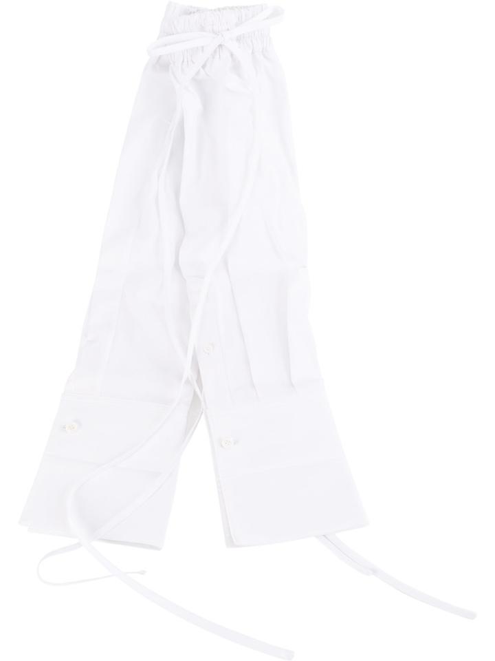 Juun.j Corded Sleeves - White