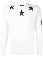 Guild Prime Star Embroidered Sweater - White