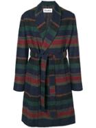 Études Critic Primal Striped Coat - Multicolour