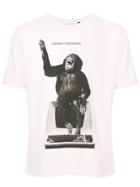 Undercover Monkey Print T-shirt - Pink & Purple