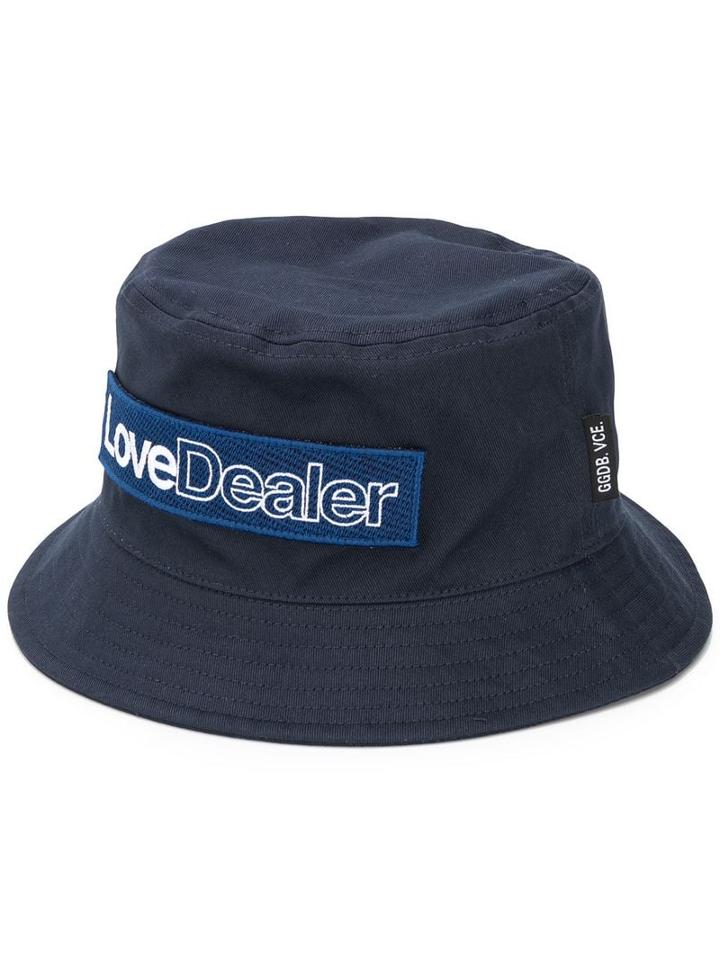 Golden Goose Love Dealer Bucket Hat - Blue