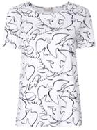 Nina Ricci Signature Print T-shirt - White