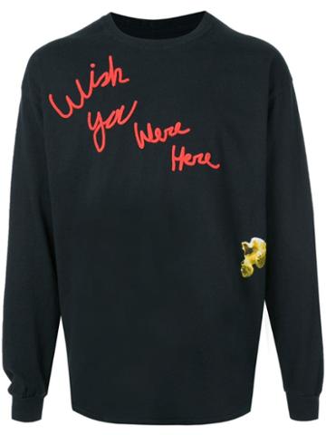 Travis Scott Astroworld Long Sleeved Wish T-shirt - Black