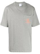 Calvin Klein Jeans Est. 1978 Printed-pocket Logo T-shirt - Grey