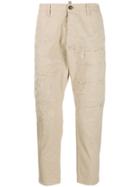 Dsquared2 Distressed Cropped Trousers - Neutrals