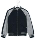 Roberto Cavalli Kids - Printed Full Zip Sweatshirt - Kids - Modal - 10 Yrs, Blue