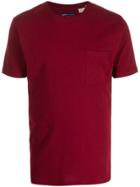 Levi's Front Pocket Crew Neck T-shirt - Red