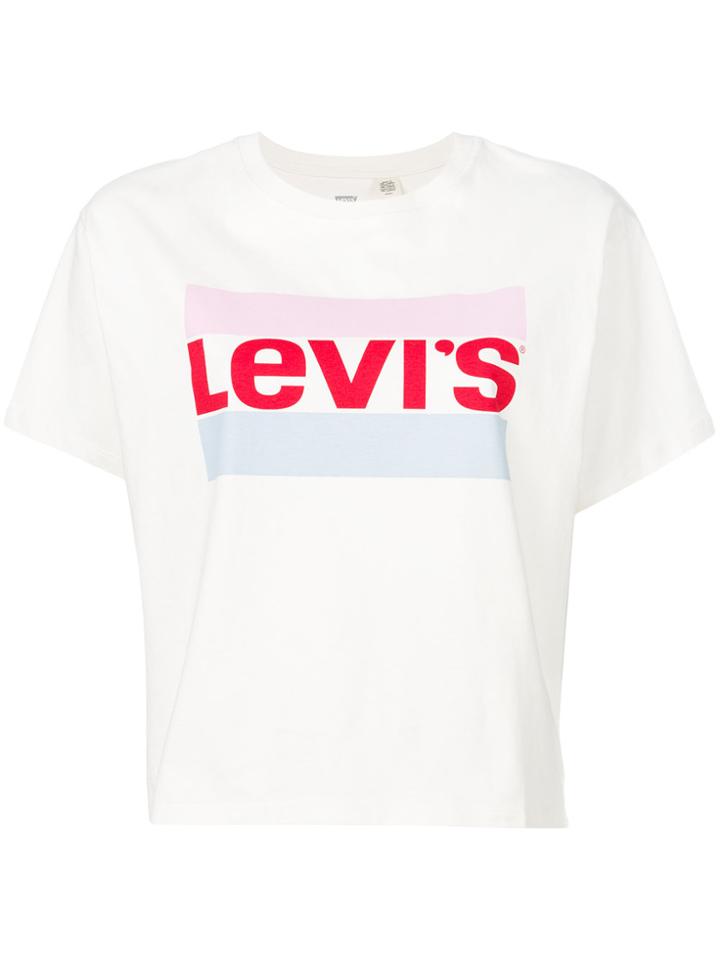 Levi's Graphic Logo Print T-shirt - White