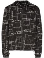 Givenchy Giv Multi Logo Wb Jkt Blk - Black
