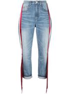 Hellessy Ribbon Side Tapered Jeans - Blue