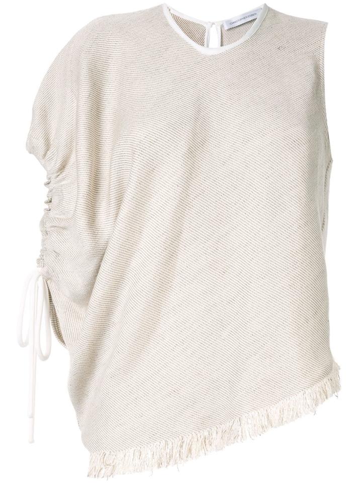 Christopher Esber Asymmetric Top - Brown