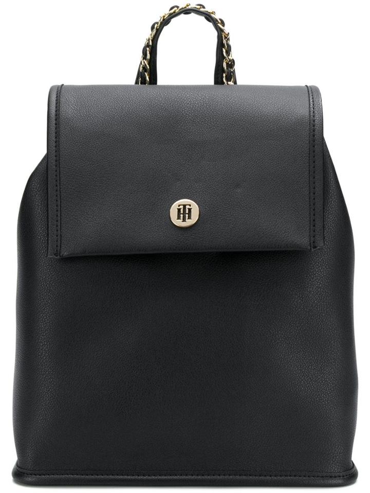 Tommy Hilfiger Chain Detail Backpack - Black