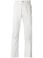 Cmmn Swdn Distressed Jeans, Men's, Size: 34, White, Cotton/spandex/elastane