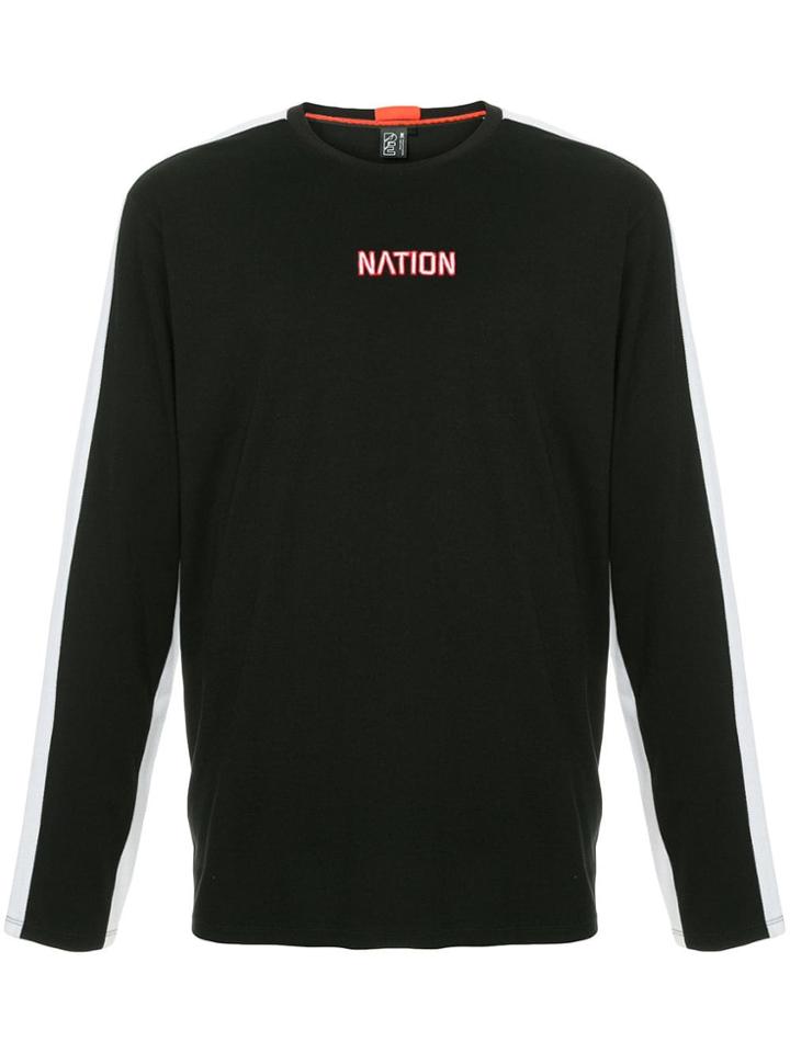 P.e Nation Turnover Ls Top - Black