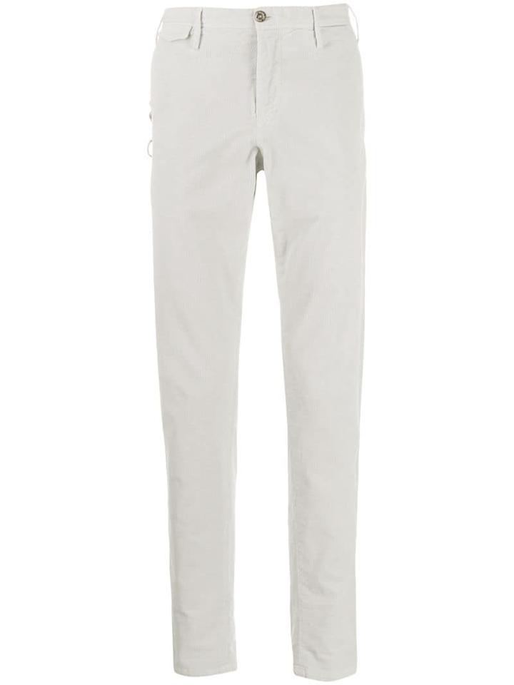 Pt01 Turned-up Hem Trousers - Neutrals