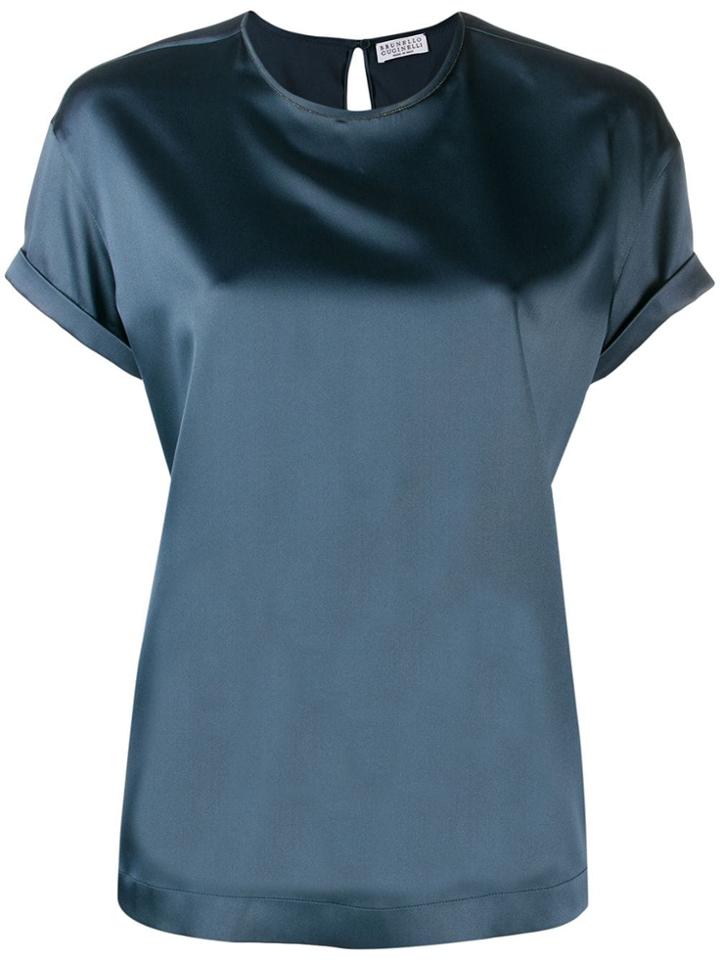 Brunello Cucinelli Classic T-shirt - Blue