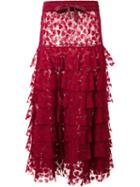 Nicopanda 'hamilton' Skirt, Women's, Size: Small, Red, Nylon
