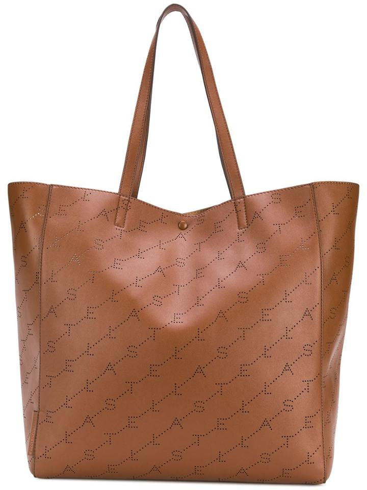Stella Mccartney Monogram Tote Bag - Brown
