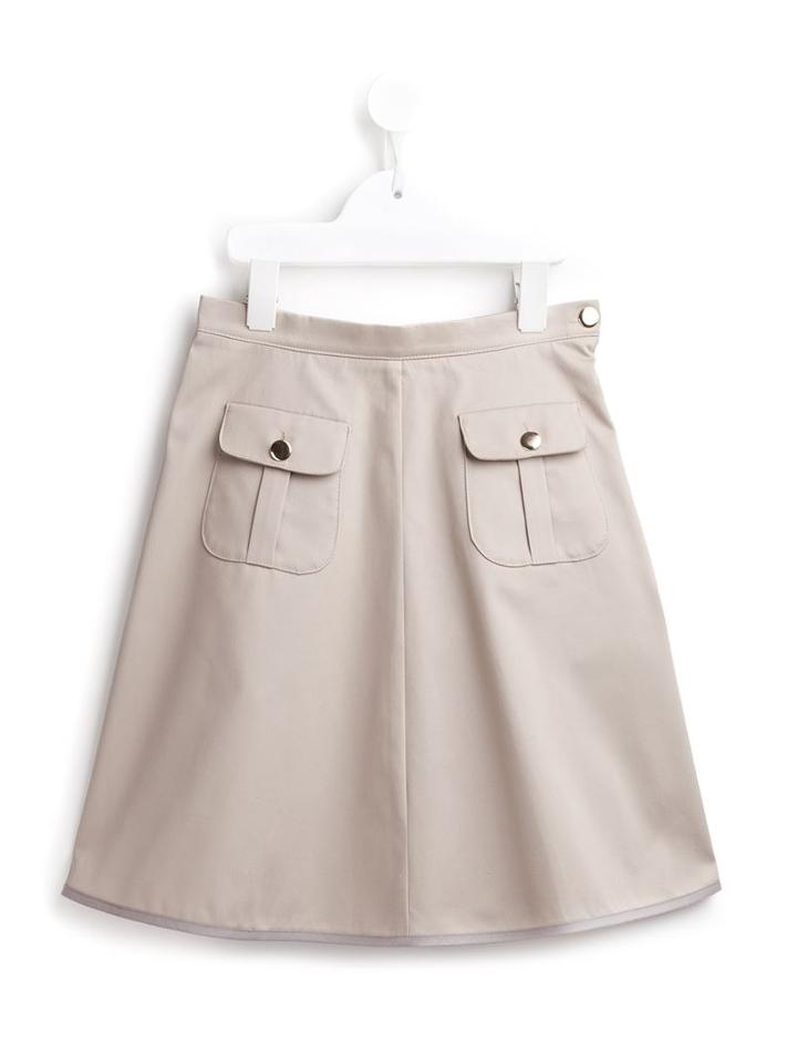 Señorita Lemoniez 'annecy' Skirt, Girl's, Size: 10 Yrs, Nude/neutrals