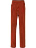 Etro Striped Trousers - Red