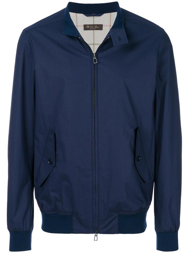 Loro Piana Zipped Jacket - Blue