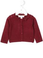 Burberry Kids - Bow Detail Cardigan - Kids - Merino - 9 Mth, Pink/purple