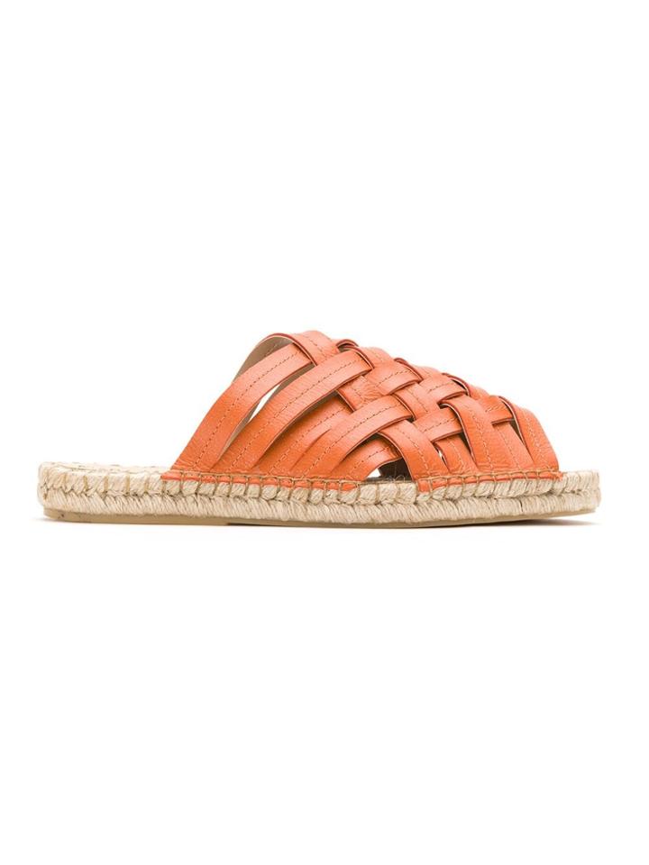 Mara Mac Espadrille Mules - Orange