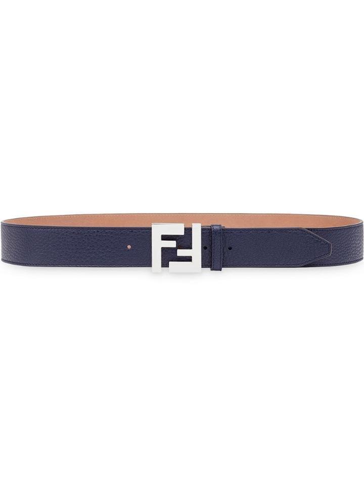 Fendi Belt With Logo - Blue