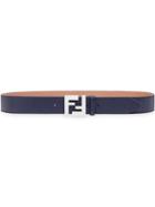 Fendi Belt With Logo - Blue