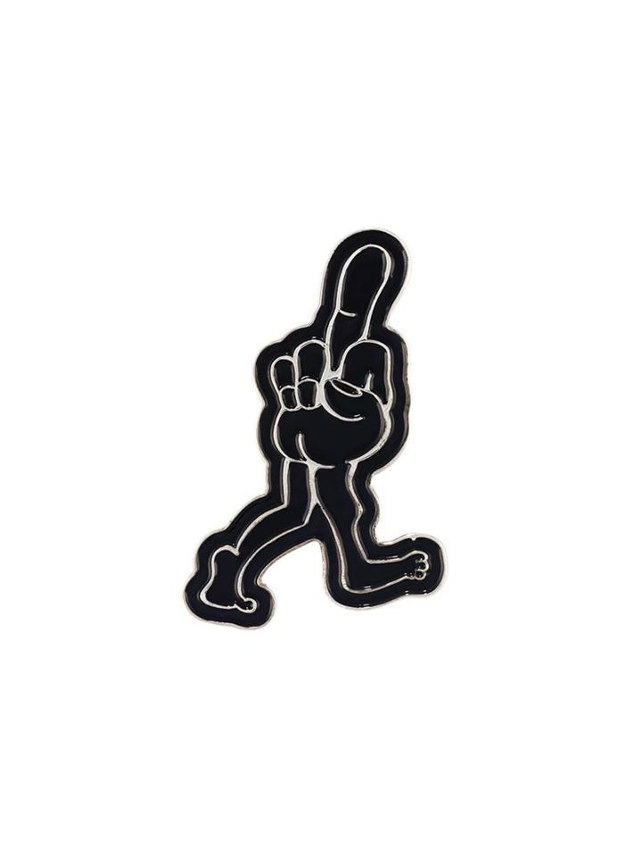 Stampd Walking Middle Finger Pin