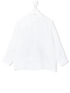 Little Bear - Band Collar Shirt - Kids - Linen/flax - 2 Yrs, White