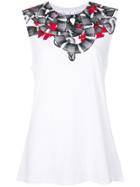 Marcelo Burlon County Of Milan Snakes Sleeveless T-shirt - White