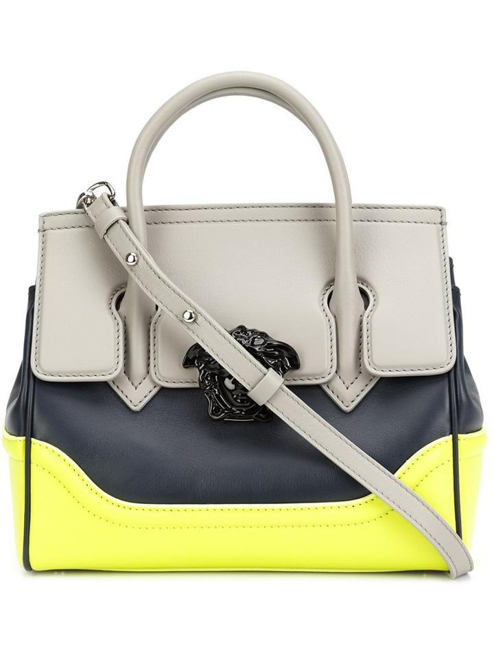 Versace 'palazzo Empire' Tote, Women's, Grey