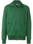 Y-3 Roll Neck Zip Up Jacket - Green