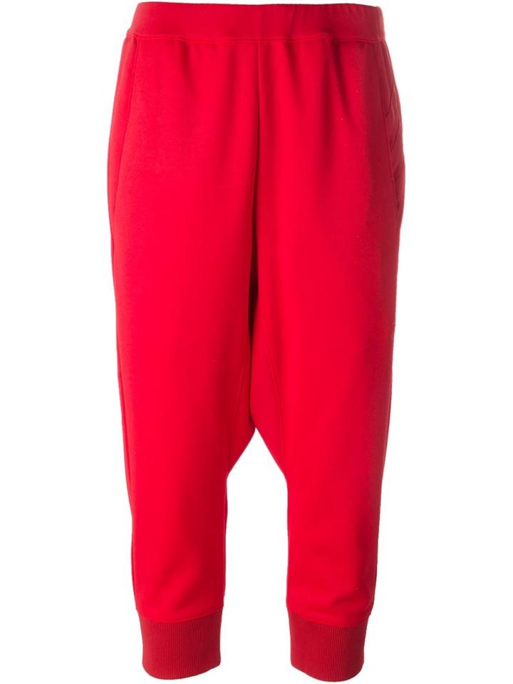 Y-3 Cropped Drop Crotch Track Pants