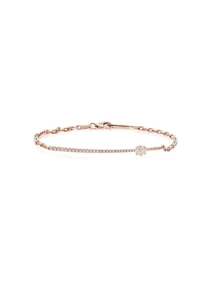 Jade Trau Rae Chain 18k Gold Diamond Bracelet