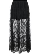 Elie Saab Maxi Lace Skirt