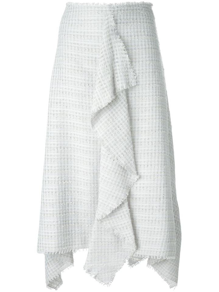 Proenza Schouler Ruffle Front Knit Skirt